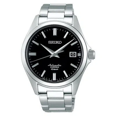 Pre-owned Seiko Szsb012 Black Automatic Mechanical Classic Line Men's Watch In Box