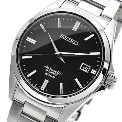 Pre-owned Seiko Szsb012 Dress Line Mechanical Automatic Watch Black Dial 39.9mm