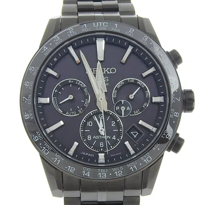 Pre-owned Seiko Titanium Ceramic Wristwatch ()