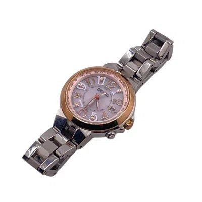 Pre-owned Seiko Titanium Wristwatch () In Multi