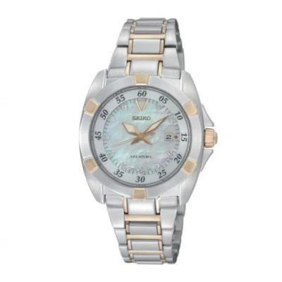Pre-owned Seiko Velatura Date Calendar Women's Quartz Watch Sxda68 Retail $675.00