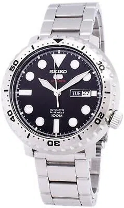 Pre-owned Seiko Watch 5 Sports Bottle Cap Automatic Srpc61k1 Men's