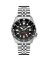 Seiko Watch 5 Sports Gmt Watch, 43mm In Black