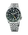 Seiko Watch 5 Sports Watch, 43mm In Black/silver