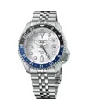 Seiko Watch 5 Sports Watch, 43mm In White/silver