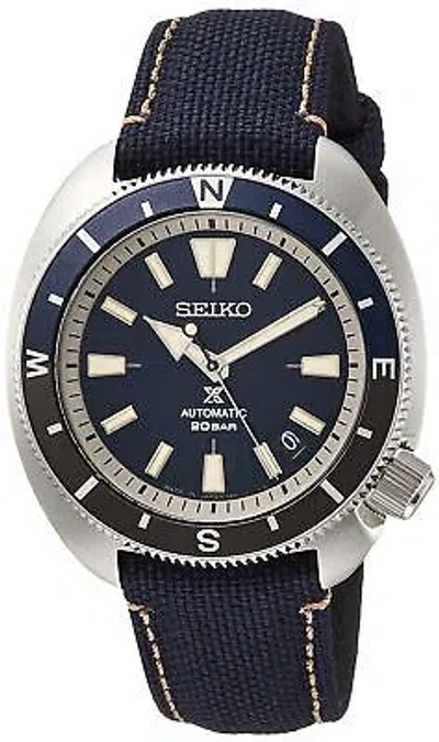 Pre-owned Seiko Watch Automatic Watch Fieldmaster Mechanical Sbdy101 Men's Navy In Dial Color: Blue