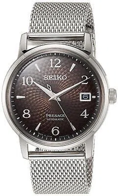 Pre-owned Seiko Watch Automatic Watch Presage Sary179 Men's Silver In Dial: Black Gradation