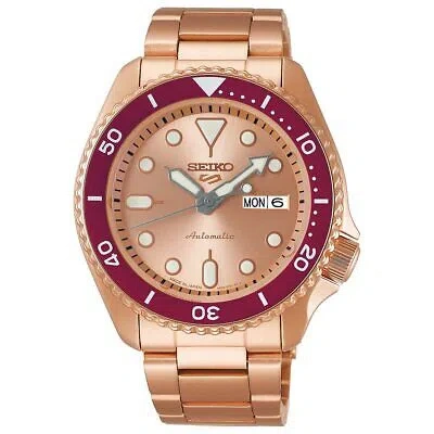 Pre-owned Seiko Watch Customize Campaignii Limited Edition Sbsa216 Men's Pink Gold In Silver