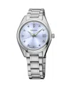 Seiko Watch Diamonds Watch, 32mm In Blue/silver