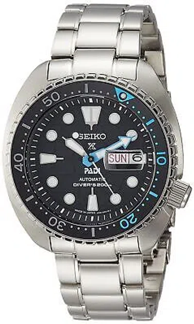 Pre-owned Seiko Watch Diver's Watch Diver Scuba Padi Special Edition Sbdy093 Men... In Dial Color: Black