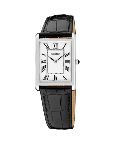Seiko Watch Essentials Quartz Watch, 27mm X 39mm In Multi
