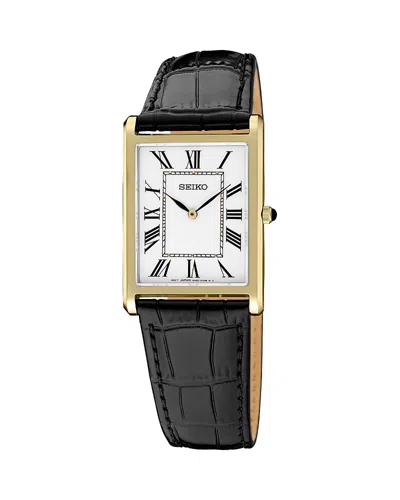 Seiko Watch Essentials Quartz Watch, 27mm X 39mm In Multi
