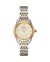 Seiko Watch Essentials Watch, 29mm In White/two Tone
