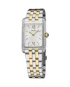 Seiko Watch Essentials Watch, 33mm X 23mm In White/two Tone