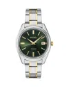 Seiko Watch Essentials Watch, 40mm In Green/silver