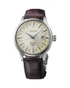 Seiko Watch Presage Cocktail Watch, 41mm In White/brown