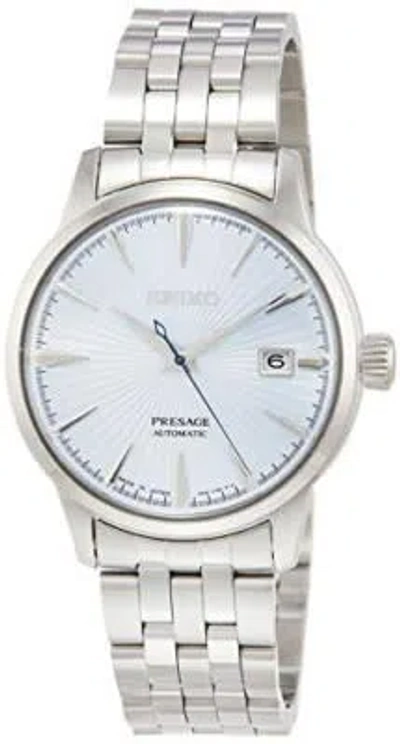 Pre-owned Seiko Watch Presage Mechanical Automatic Volume Sary161 Men's Silver