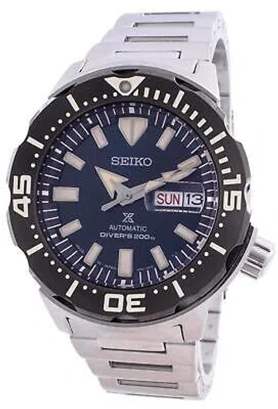 Pre-owned Seiko Watch Prospex Automatic Diver's Diver Srpd25j1 Men's In Blue