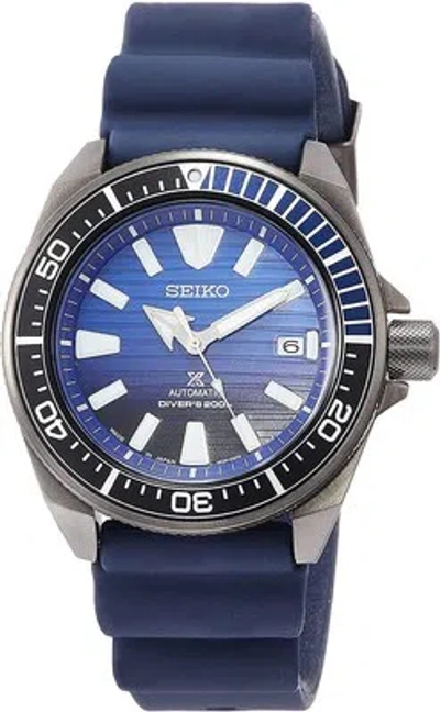 Pre-owned Seiko [ Watch] Prospex Mechanical Save The Ocean Special Edition Blue Dial Hardle