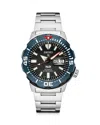 Seiko Watch Prospex Padi Edition Automatic Divers Watch, 47.8mm In Silver