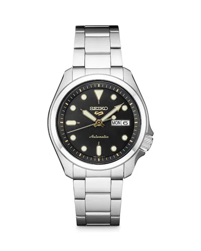 Seiko Watch Seiko 5 Automatic Sports Watch, 47.8mm In Silver