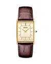 Seiko Watch Seiko Essentials Watch, 28mm In Champagne/brown