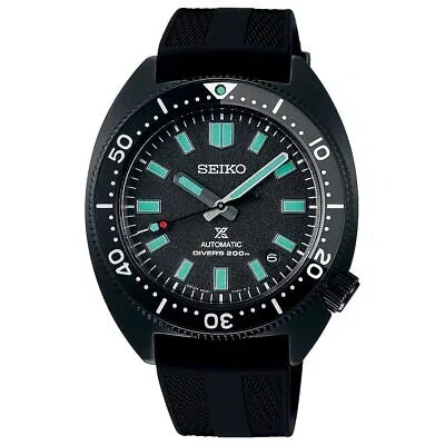 Pre-owned Seiko Watch Seiko Sbdc183 Diver Scuba Mechanical The Black Series Limited Edition