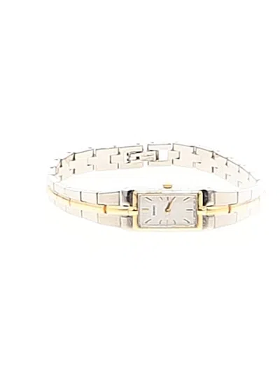 Pre-owned Seiko Watch In Silver
