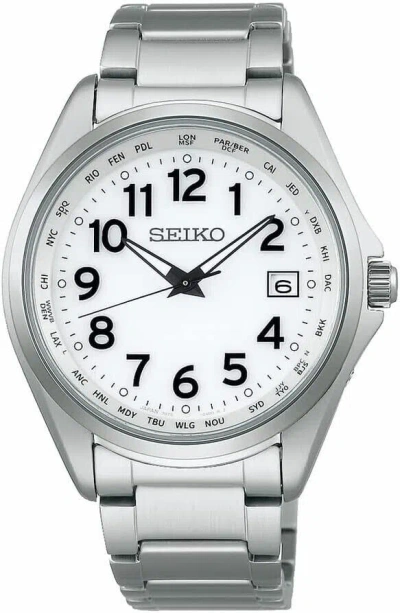 Pre-owned Seiko [ Watch] Watch  Selection Sbtm327 Men's Silver Arabic Numerals