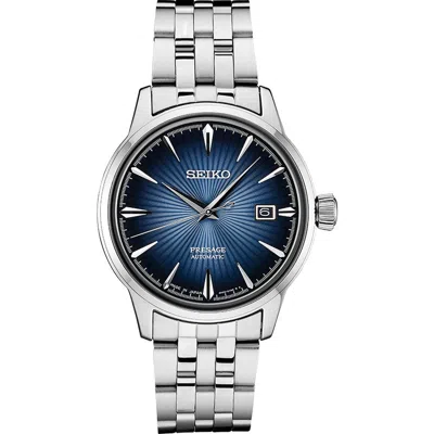 Seiko Watches Presage Automatic Bracelet Watch, 40.5mm In Metallic
