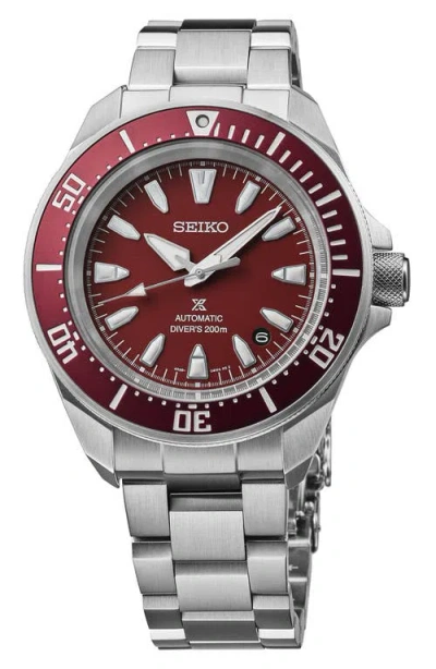 Seiko Watches Prospex Sea Diver Automatic Bracelet Watch, 41.7mm In Multi