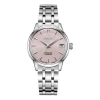 Seiko Waterproof Presage Series 50 Creamy Mechanical Pink In Metallic