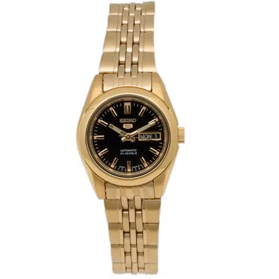 Seiko Women's 5 Black Dial Watch