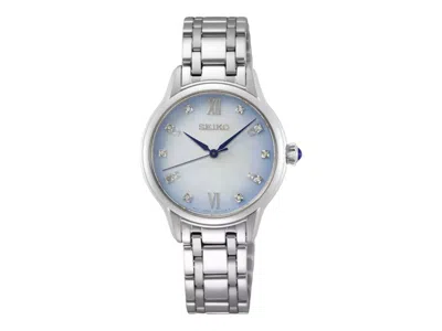 Pre-owned Seiko Women's  Classic Srz539p1 Watch In Stainless Steel