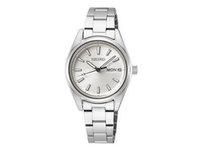 Pre-owned Seiko Women's  Classic Sur349p1 Watch In Stainless Steel