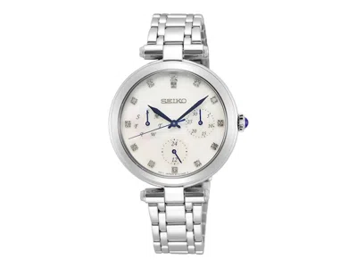Pre-owned Seiko Women's  Quartz Sky663p1 Watch In Stainless Steel