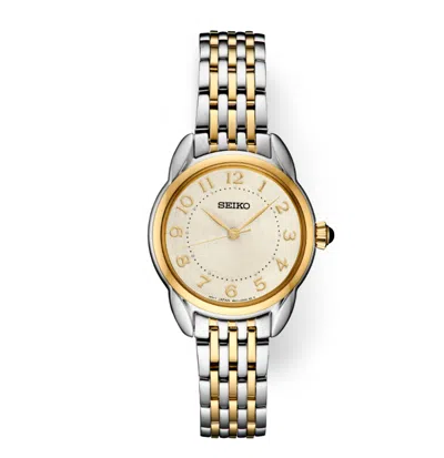 Pre-owned Seiko Women's Two Tone  Watch Sur562 ( Fedex 2 Day Shipping)