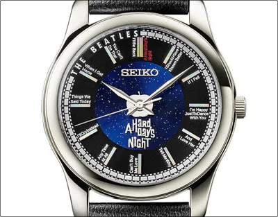 Pre-owned Seiko X The Beatles A Hard Day's Night 60th Anniversary Official Watch 2type Pls