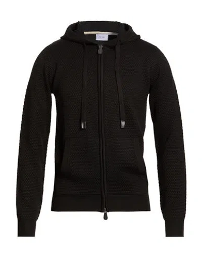 Seinse Man Cardigan Black Size S Viscose, Nylon