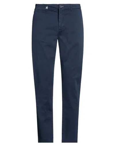 Seinse Man Pants Midnight Blue Size 38 Cotton, Elastane