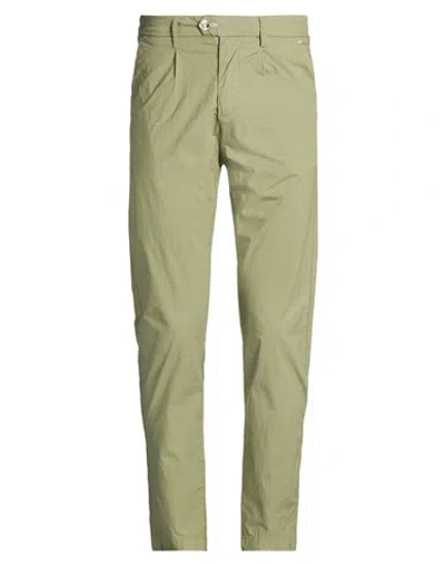 Seinse Man Pants Sage Green Size 30 Cotton, Elastane