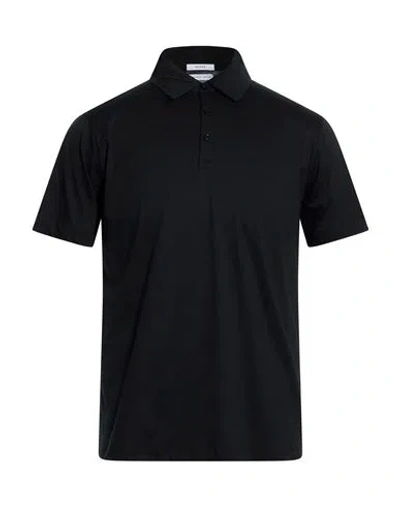 Seinse Man Polo Shirt Black Size Xl Cotton