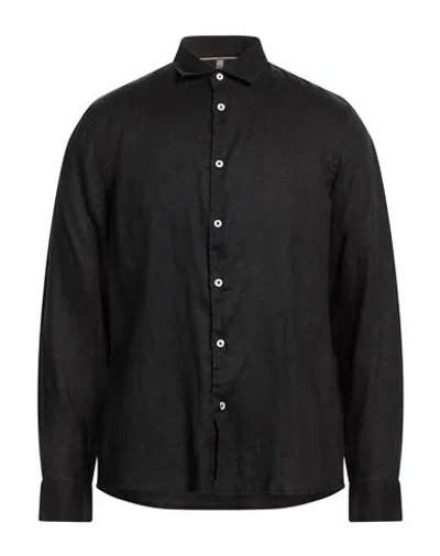 Seinse Man Shirt Black Size L Linen