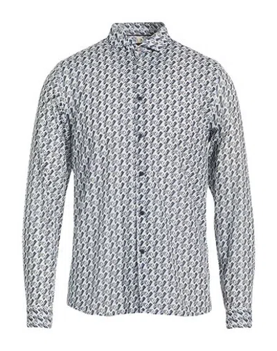 Seinse Man Shirt Navy Size M Cotton