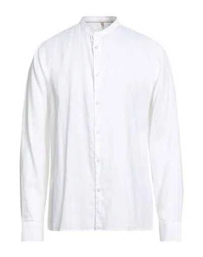 Seinse Man Shirt White Size Xl Linen
