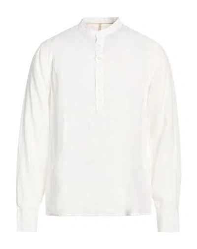 Seinse Man Shirt White Size Xl Linen