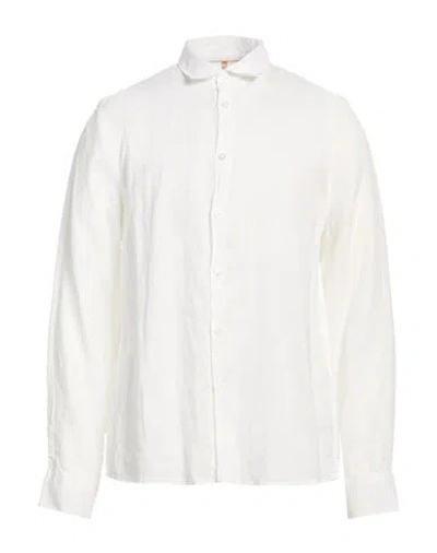 Seinse Man Shirt White Size Xl Linen