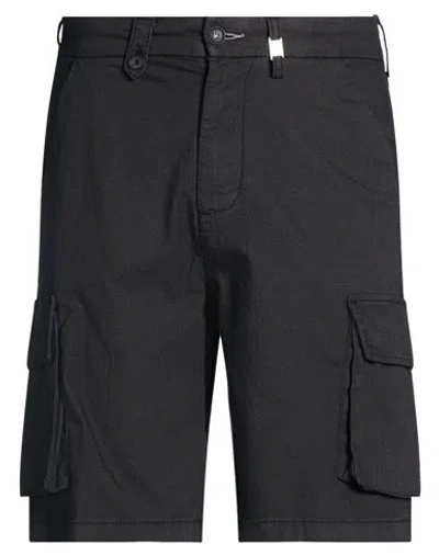 Seinse Man Shorts & Bermuda Shorts Charcoal Size 30 Cotton, Polyester, Elastane In Grey