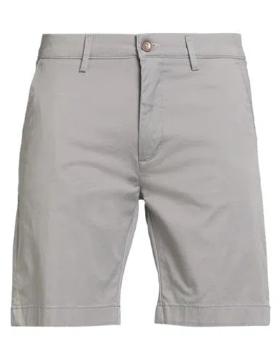 Seinse Man Shorts & Bermuda Shorts Grey Size 36 Cotton, Elastane In Gray
