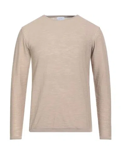 Seinse Man Sweater Beige Size Xxl Cotton In Sand